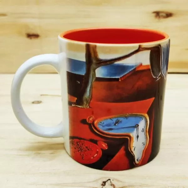 İçi Renkli Kupa Bardak (Mug) - Turuncu