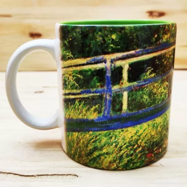 İçi Renkli Kupa Bardak (Mug) - Yeşil