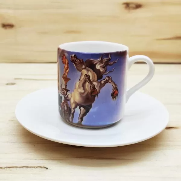 Baskılı Türk Kahvesi Fincanı