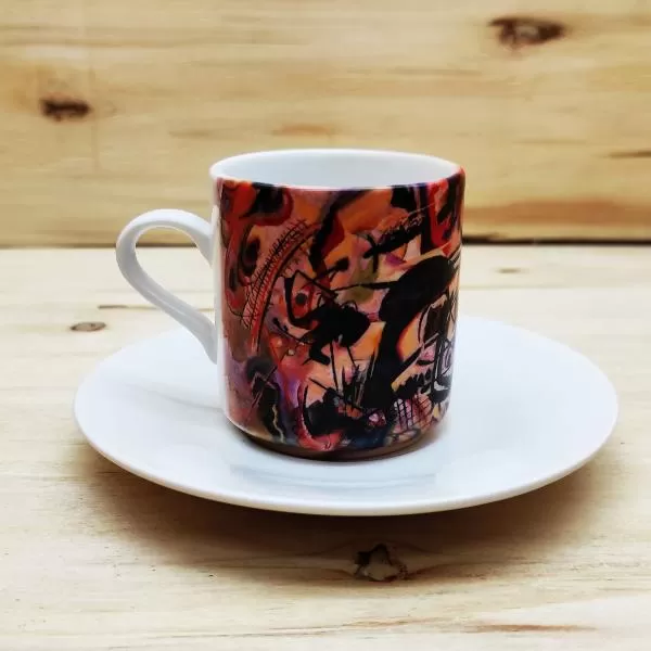 Baskılı Türk Kahvesi Fincanı