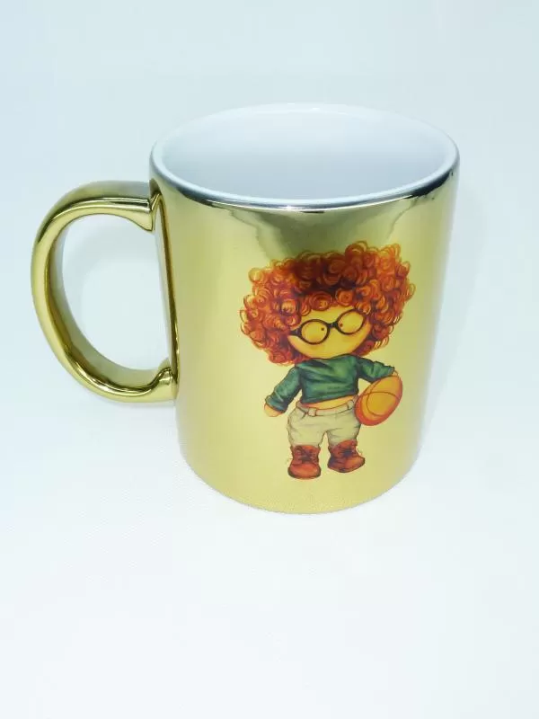 Altın Yaldızlı Kupa Bardak (Mug)