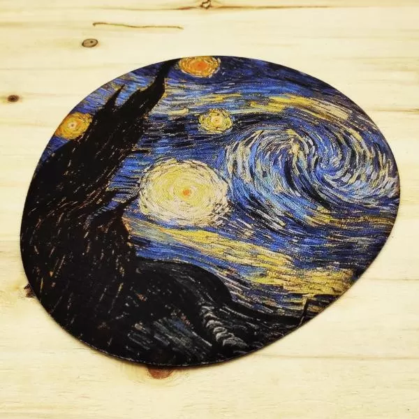 Mouse Pad Oval Bilek Destekli