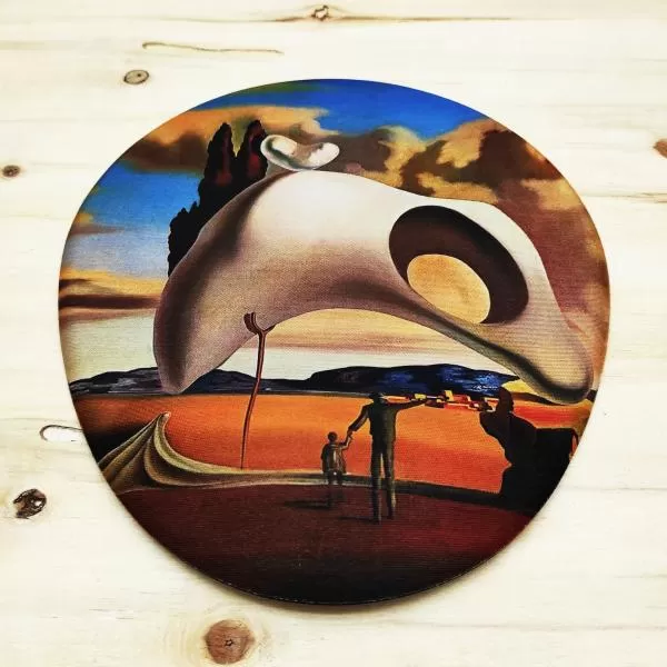 Mouse Pad Oval Bilek Destekli