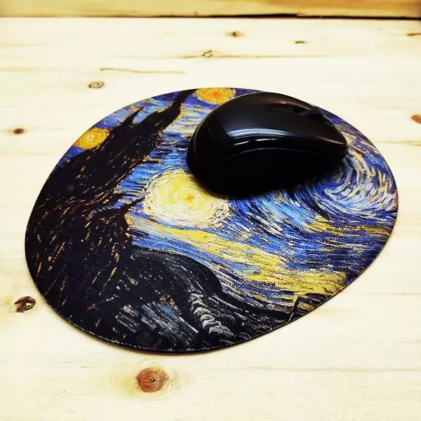 Mouse Pad Oval Bilek Destekli