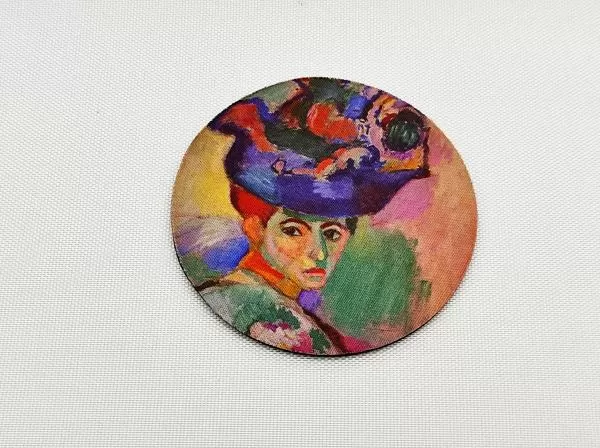 Yuvarlak Kumaş-Sünger Bardak Altlığı