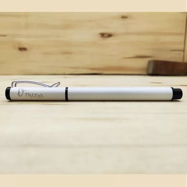 Metal Roller Tükenmez Kalem Beyaz