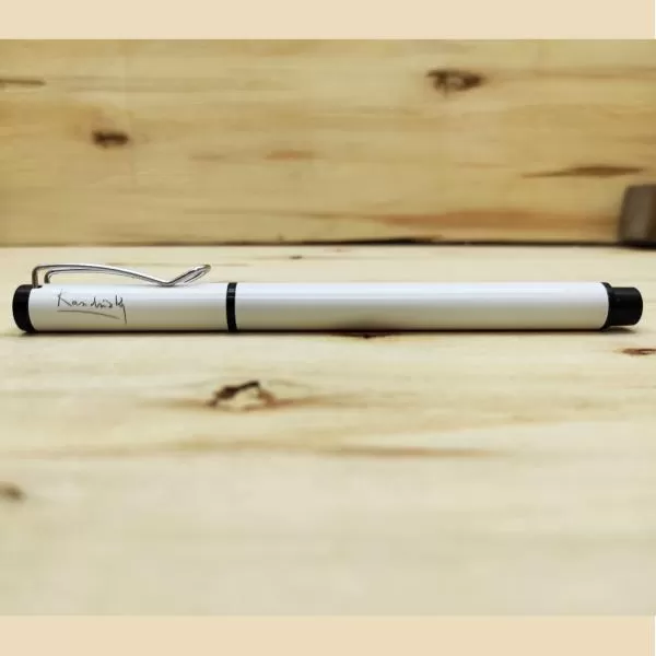 Metal Roller Tükenmez Kalem Beyaz