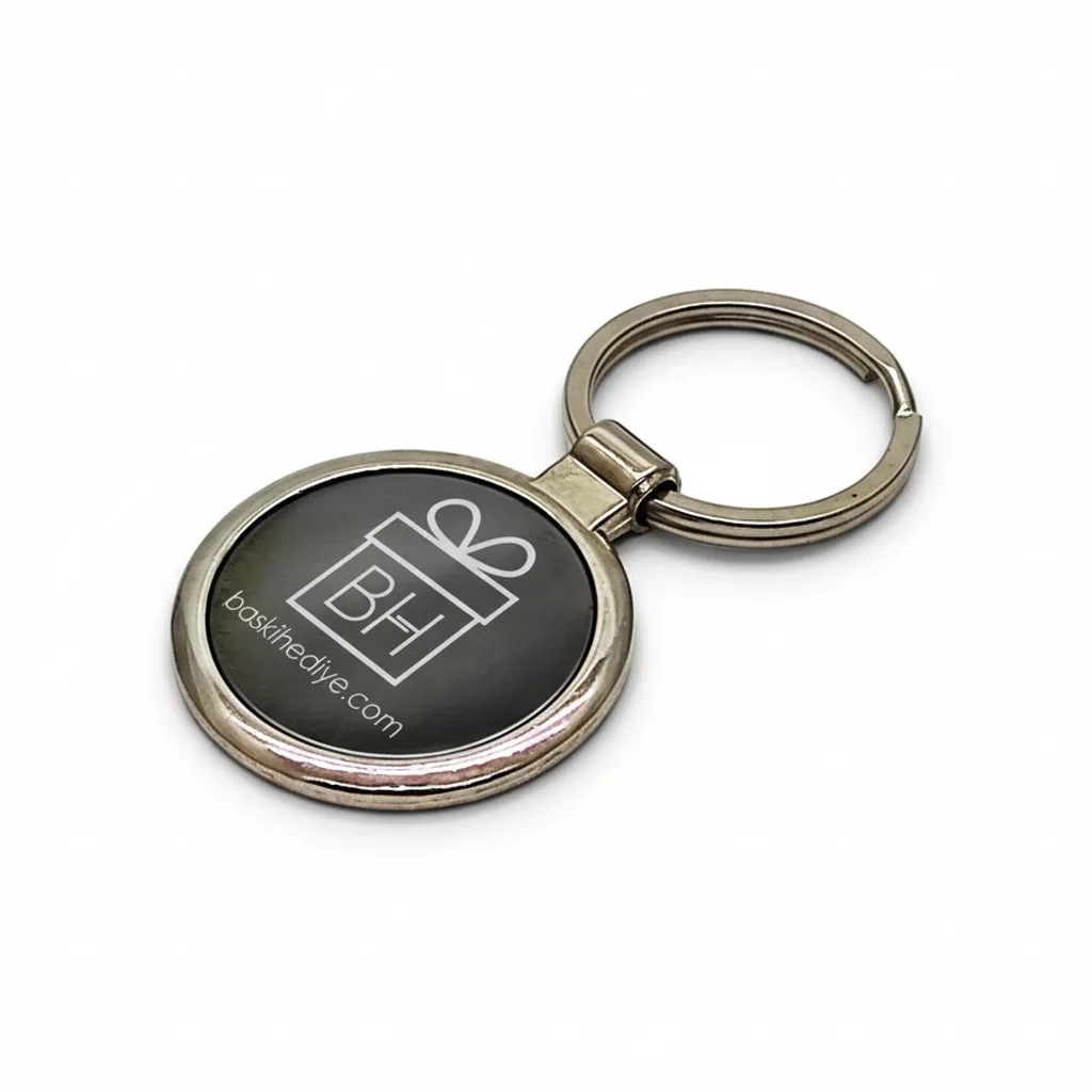 Metal Yuvarlak Anahtarlık