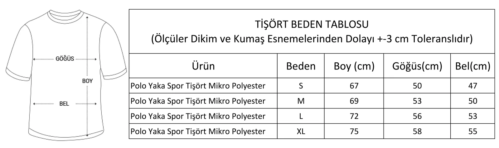 Polo Yaka Tişört Gözenekli Nefes Alan Kumaş