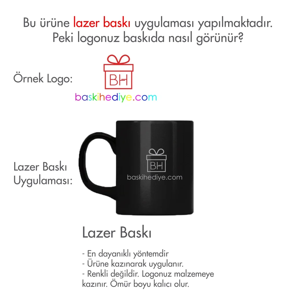 Tamamı Renkli Standart Kupa Bardak (Mug)