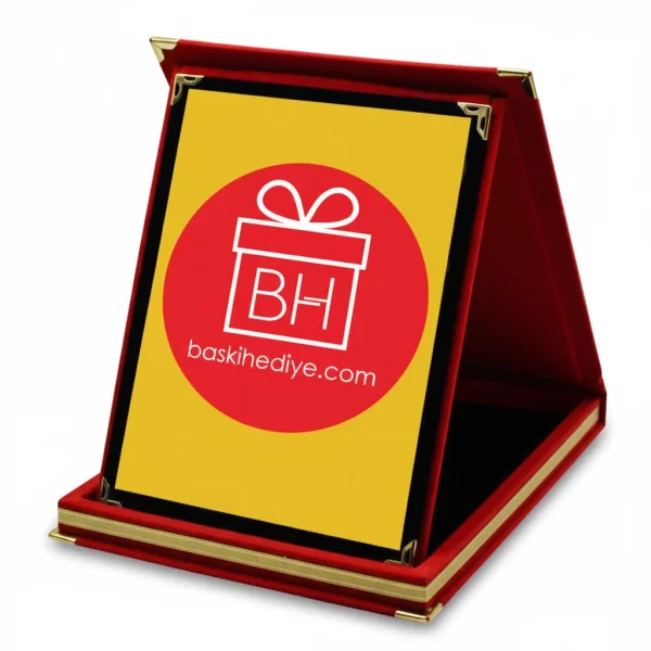 Albüm Plaket 15 x 20 cm Kırmızı