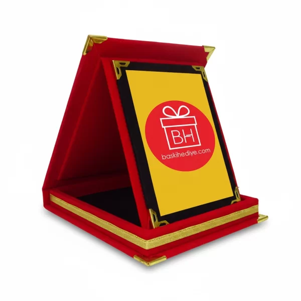 Albüm Plaket 9 x 12 Kırmızı