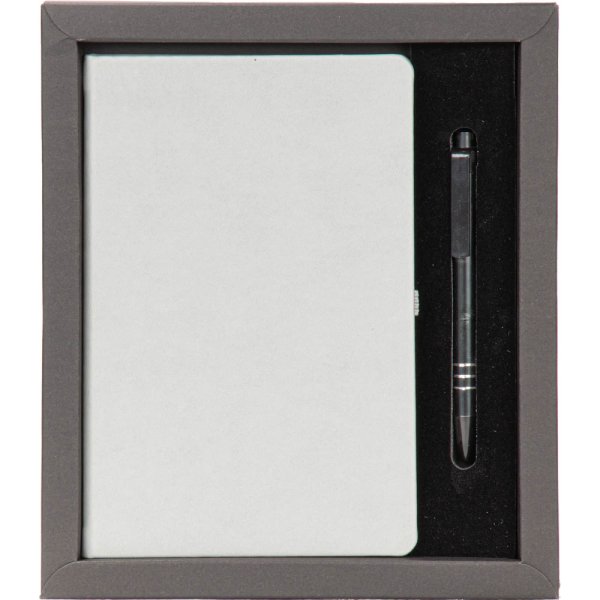 Baskılı Hediyelik Set Gri HS-200030
