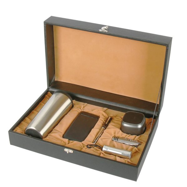 Baskılı Hediyelik Set Gümüş HS-200032
