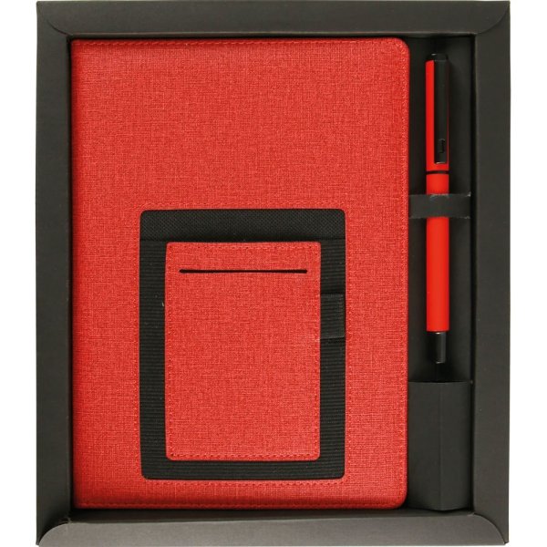 Baskılı Hediyelik Set Kırmızı HS-200026