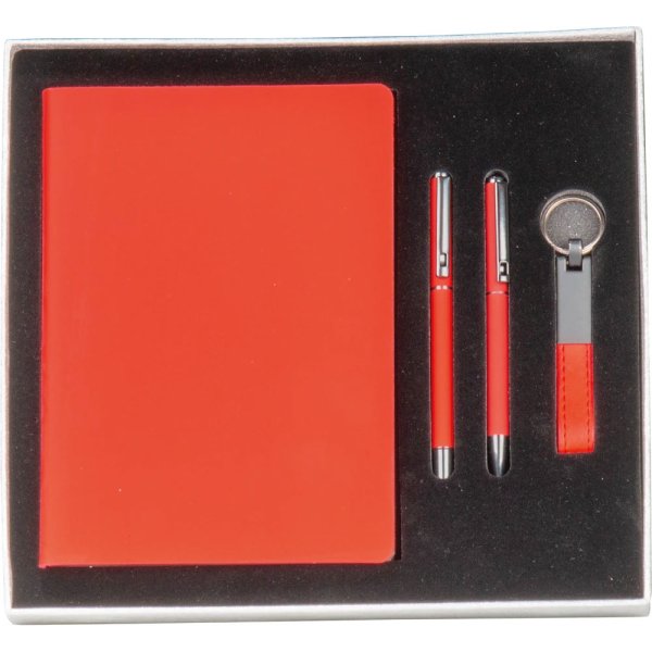 Baskılı Hediyelik Set Kırmızı HS-200033