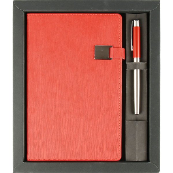 Baskılı Hediyelik Set Kırmızı HS-200039