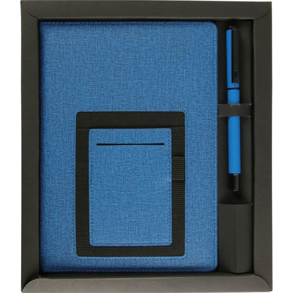 Baskılı Hediyelik Set Lacivert HS-200026
