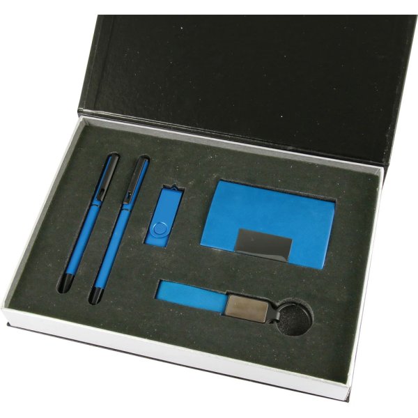 Baskılı Hediyelik Set Lacivert HS-200035