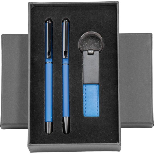 Baskılı Hediyelik Set Lacivert HS-200050