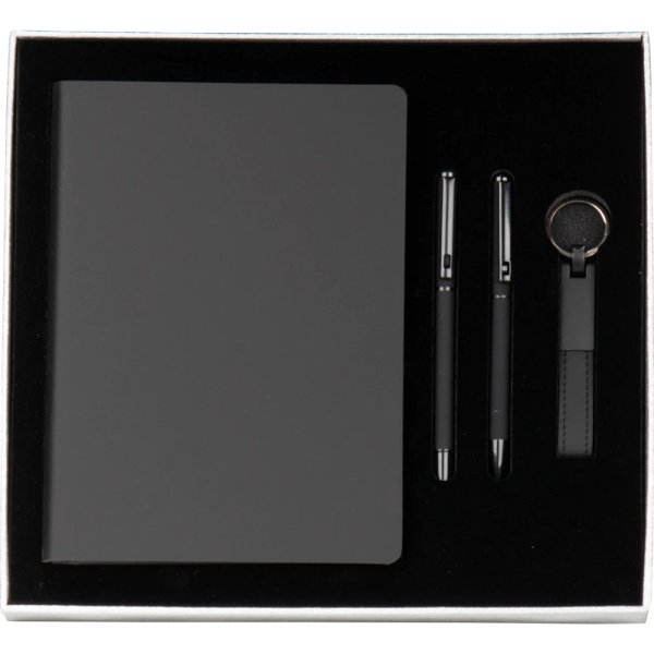 Baskılı Hediyelik Set Siyah HS-200033