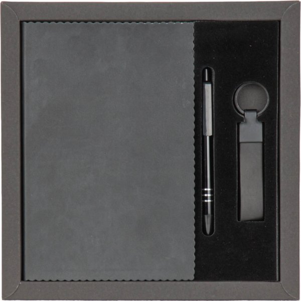 Baskılı Hediyelik Set Siyah HS-200042