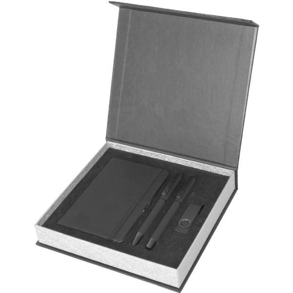 Baskılı Hediyelik Set Siyah HS-200045