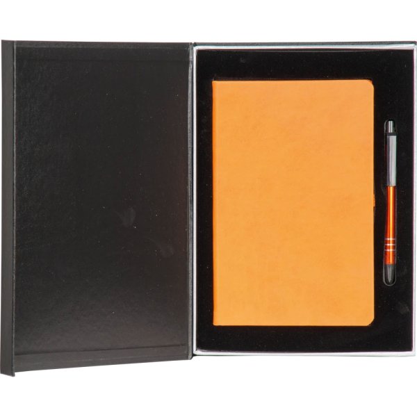 Baskılı Hediyelik Set Turuncu HS-200031