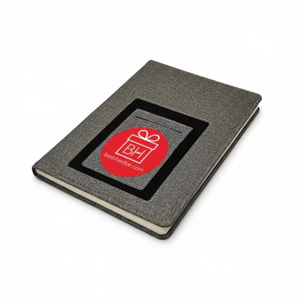 Cepli Defter (Kanguru Defter) Tarihsiz 15 x 21 cm Gri