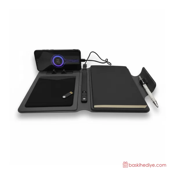 Powerbank Organizer Wireless Şarjlı