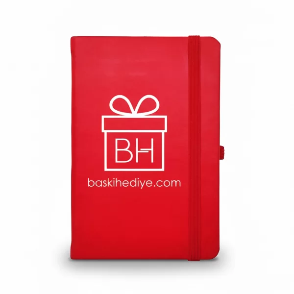 Standart Küçük Defter (Tarihsiz) 9 x 14 cm Kırmızı