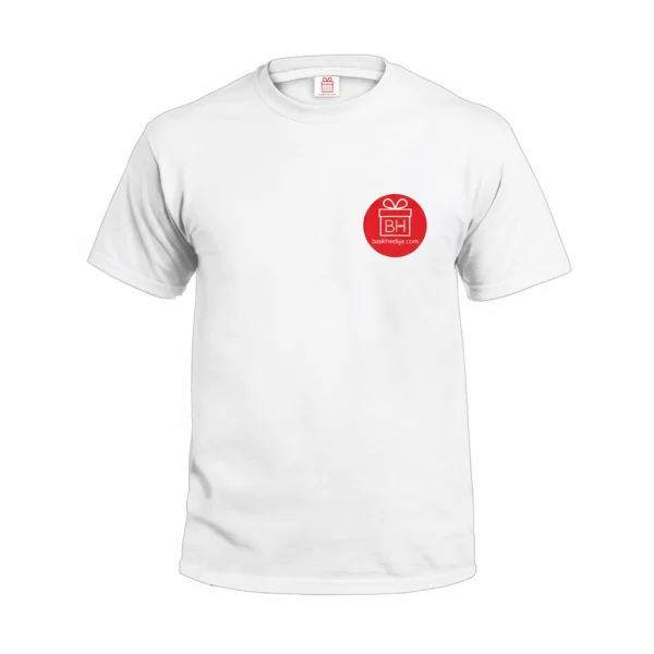 Standart Tişört Düz Yaka (Bisiklet Yaka-Yuvarlak Yaka)